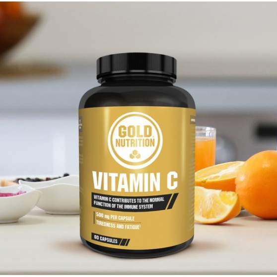 Капсулы GOLD NUTRITION Vitamin C 500 MG, 60 капс